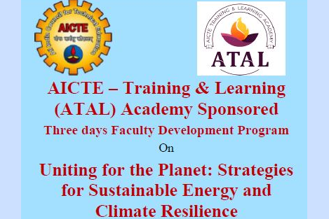 ATAL Sponsored 3 days FDP on 
